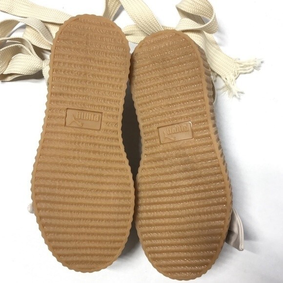 FENTY x PUMA Bow Creeper Sandal Pink Oatmeal 5.5 NWOB - Picture 5 of 8